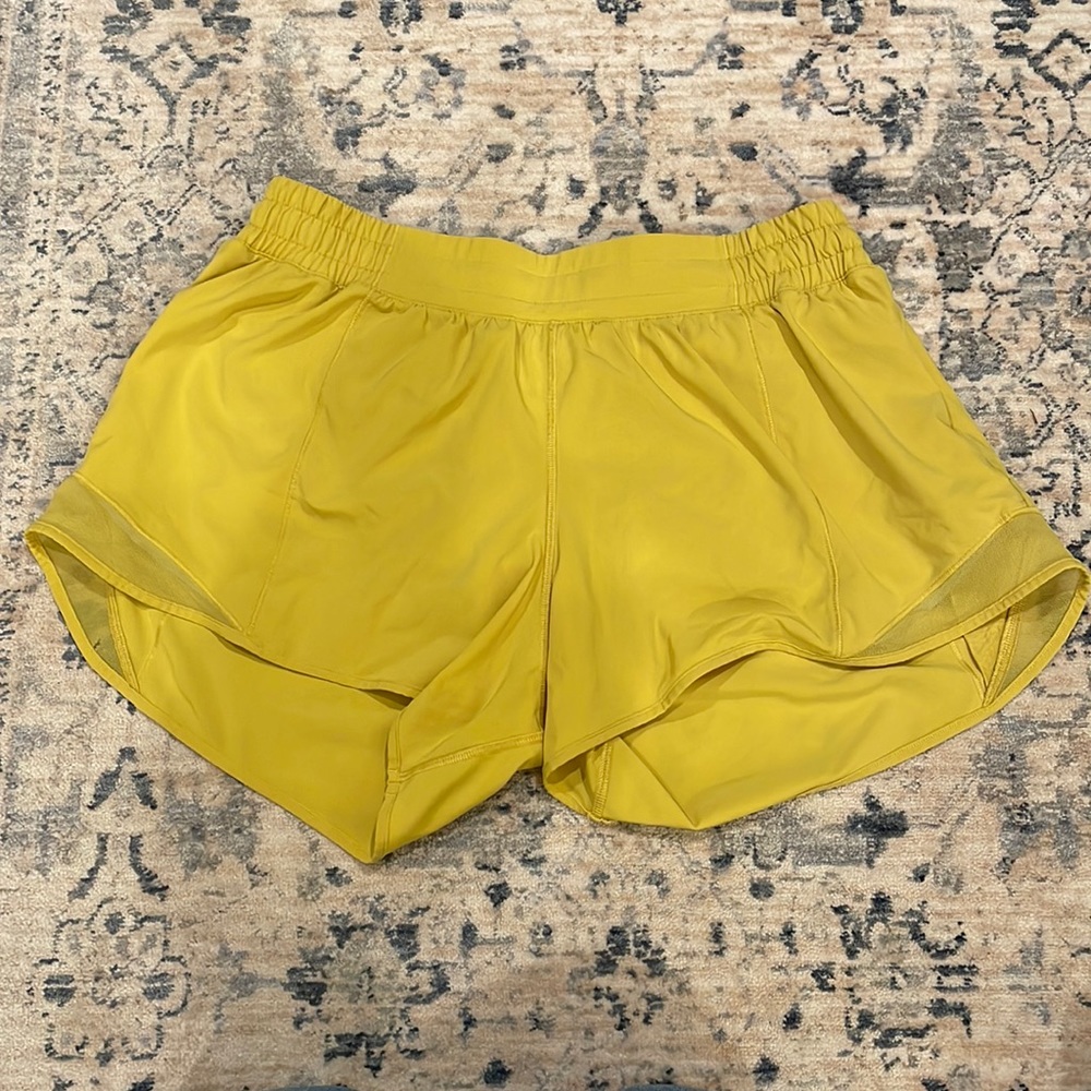Lululemon hotty hot size 10 long4” soliel